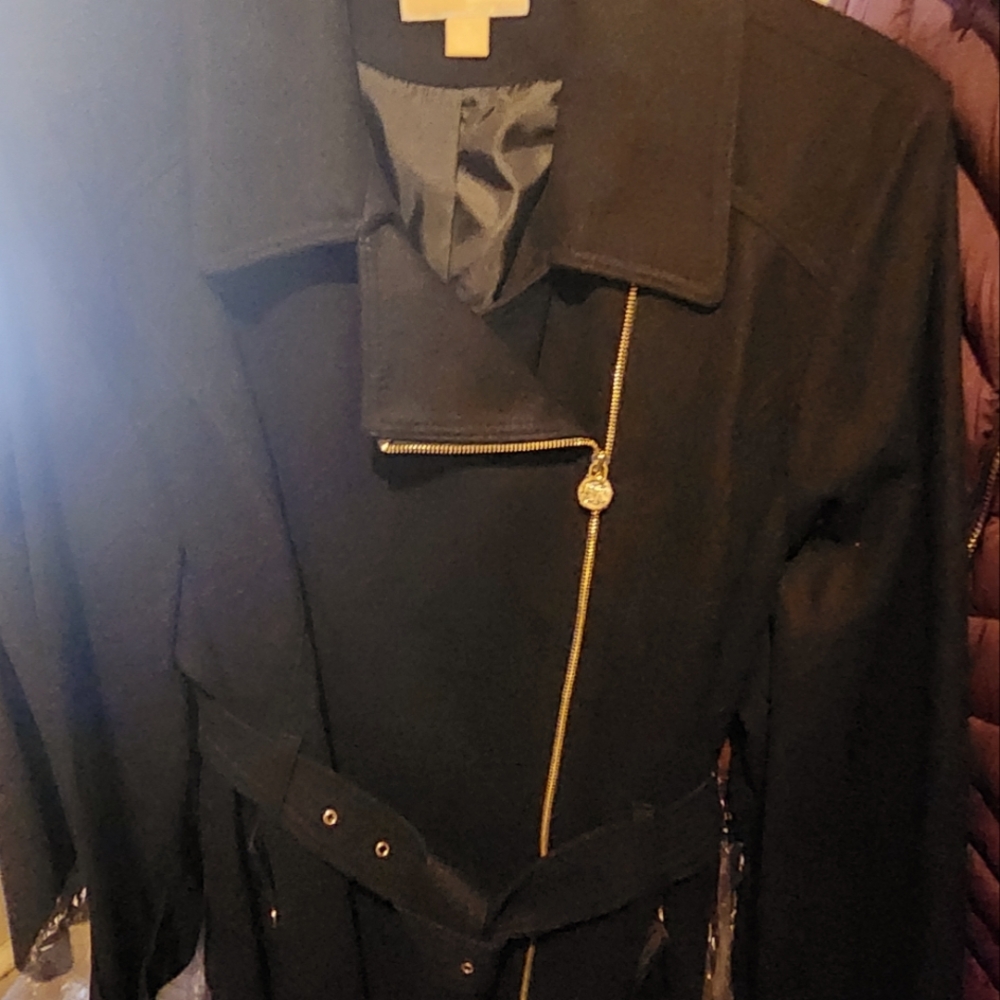 Brand new with tags 3x Michael kors coat Black 3quarter length 38 Inches Long